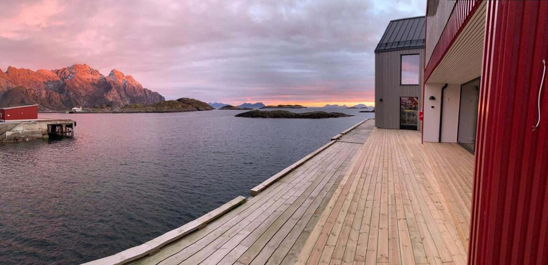 Stor Moderne Leilighet I Henningsvaer, 70 Kvm المظهر الخارجي الصورة
